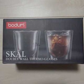 ボダム(bodum)のbodum ダブルウォールグラス新品(グラス/カップ)