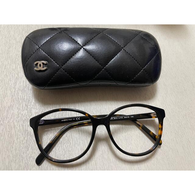 CHANEL(シャネル)のCHANEL シャネル べっ甲　メガネ レディースのファッション小物(サングラス/メガネ)の商品写真