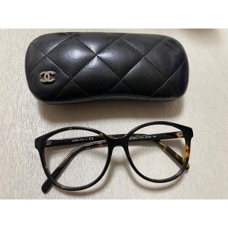 シャネル(CHANEL)のCHANEL シャネル べっ甲　メガネ(サングラス/メガネ)