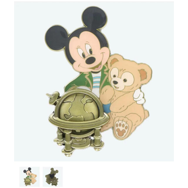 Disney(ディズニー)のミッキー&ダッフィー　ワンダフルヴォヤッジ　ピンバッジ エンタメ/ホビーのおもちゃ/ぬいぐるみ(キャラクターグッズ)の商品写真