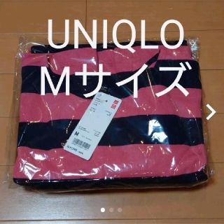 ユニクロ(UNIQLO)のUNIQLOワイドボーダーワンピース☆M(ひざ丈ワンピース)