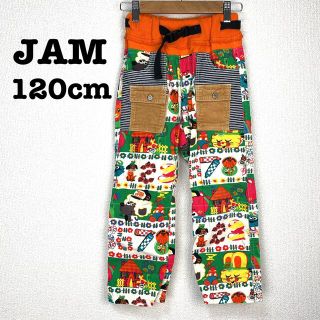 ジャム(JAM)の［古着］JAM 女児キッズコーデュロイパンツ アニマル柄 オレンジ 120cm(パンツ/スパッツ)