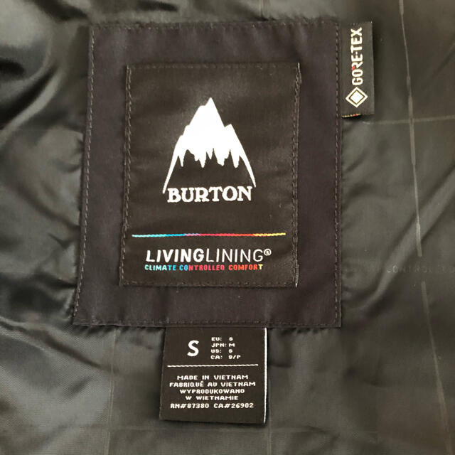 BURTON(バートン)のバートン ゴアテックスBurton GORE-TEXケイロシェルジャケット新品S スポーツ/アウトドアのスノーボード(ウエア/装備)の商品写真