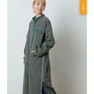 新品　フリークスストア　フリース　ロングワンピース