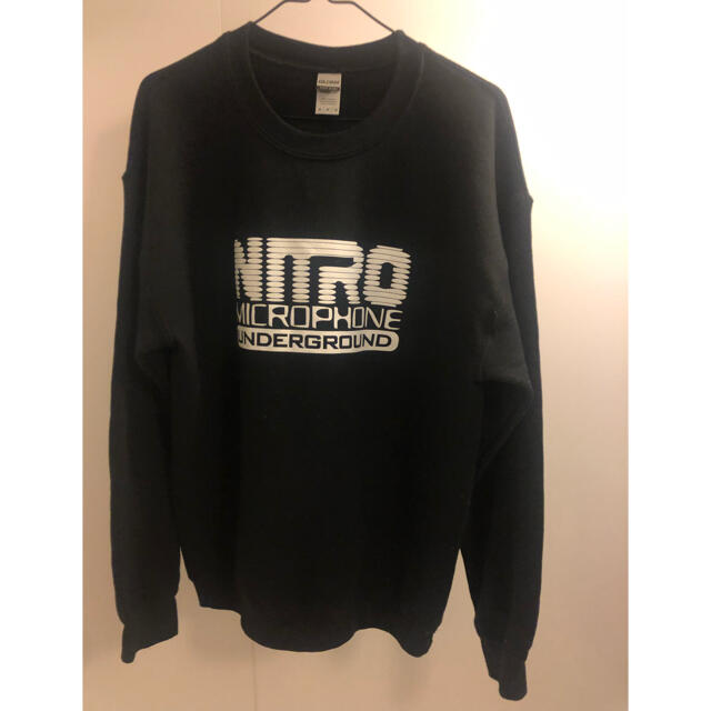 nitro microphone underground logo スウェット