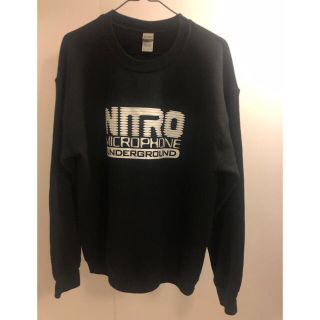 ナイトロウ（ナイトレイド）(nitrow(nitraid))のnitro microphone underground logo スウェット(スウェット)