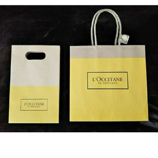 ロクシタン(L'OCCITANE)の【L'OCCITANE】ショッパー 大小2枚セット(ショップ袋)