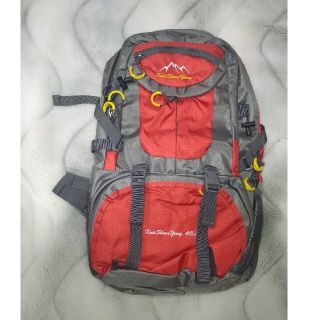 登山リュック バッグパック 40L軽量 アウトドア キャンバス 非常用　キャンプ(防災関連グッズ)