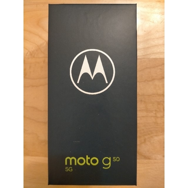 Motorola(モトローラ)の【新品未開封】Motorola moto g50 5G メテオグレイ スマホ/家電/カメラのスマートフォン/携帯電話(スマートフォン本体)の商品写真