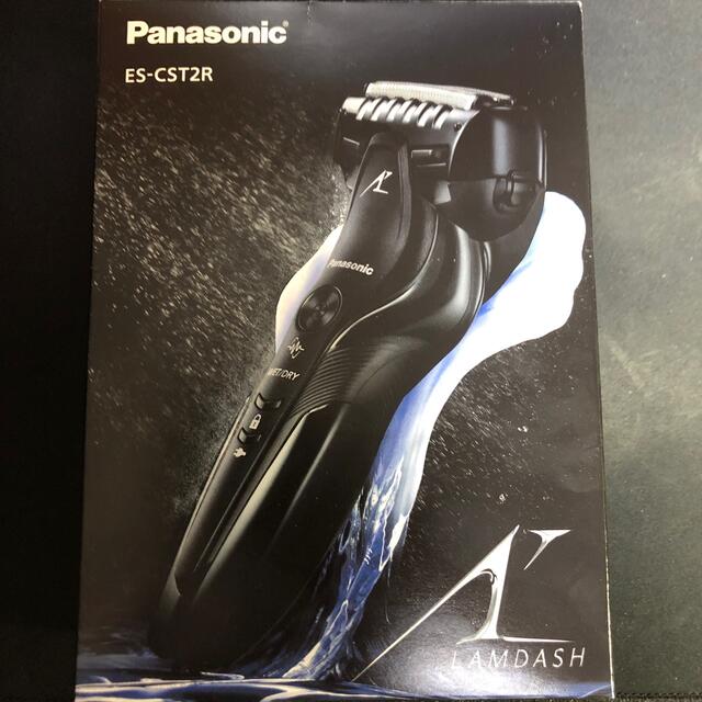 Panasonic(パナソニック)のPanasonic  メンズシェーバー ラムダッシュ 3枚刃 ES-CST2R- スマホ/家電/カメラの美容/健康(メンズシェーバー)の商品写真