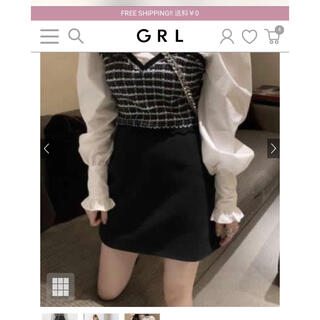 グレイル(GRL)の台形スカート(ミニスカート)