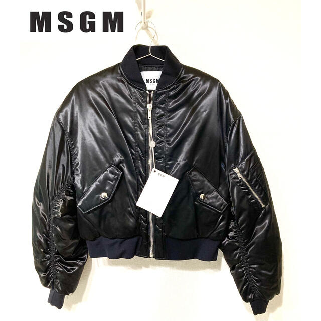 ジャケット/アウター【新品未使用】MSGM☆MA-1 ボンバージャケット