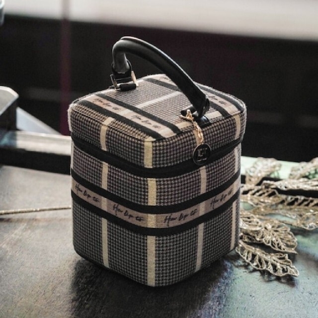 herlipto Jacquard Vanity Bag