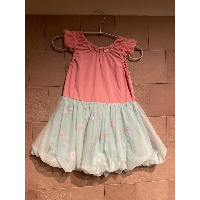 fafa(フェフェ)のパンパンチュチュ　ワンピース　120㎝ キッズ/ベビー/マタニティのキッズ服女の子用(90cm~)(ワンピース)の商品写真