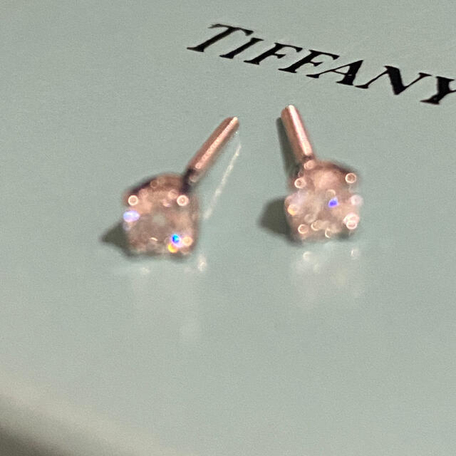 Tiffany & Co.(ティファニー)のらん様専用✳︎Tiffany ソリティアピアス レディースのアクセサリー(ピアス)の商品写真