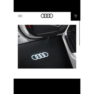 アウディ(AUDI)のアウディ　ドアエントリーライト　(フォーリングス) (車種別パーツ)