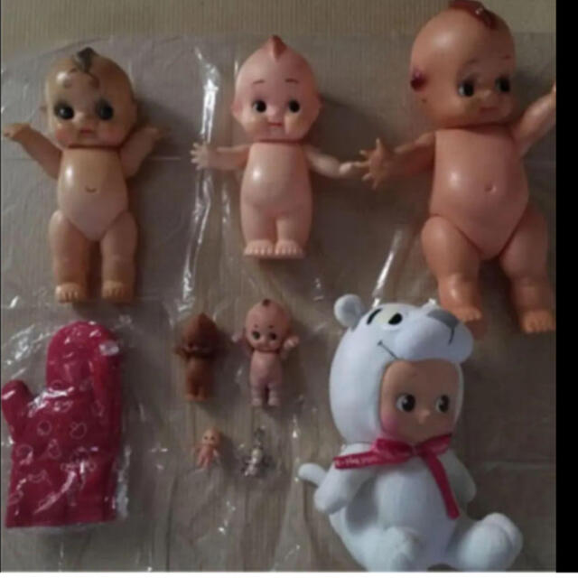 キューピー人形 セット　7点セット エンタメ/ホビーのおもちゃ/ぬいぐるみ(キャラクターグッズ)の商品写真