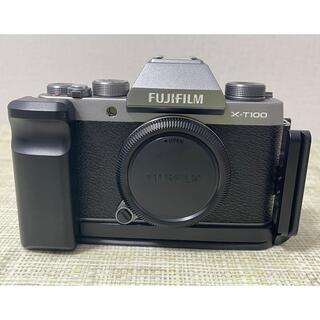 富士フイルム - FUJIFILM X-T100 ボディグリップ付きWi-Fi&Bluetooth