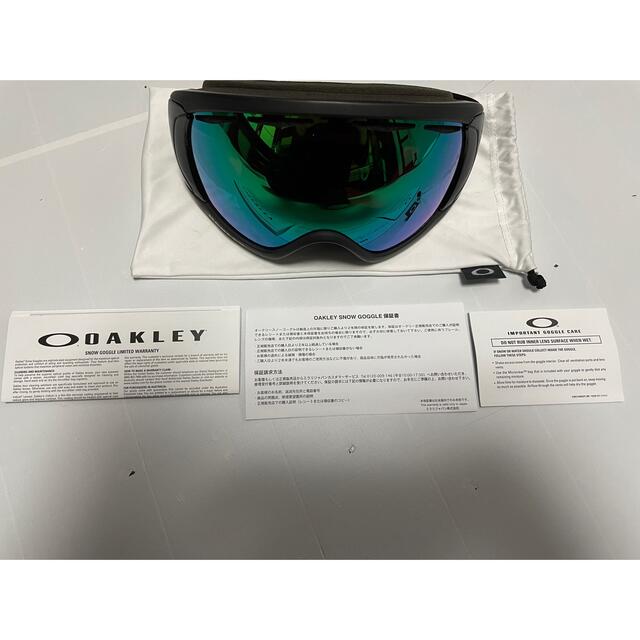 Oakley(オークリー)のOAKLEY CANOPY PILOT BLACKOUTPRIZM ゴーグル　 スポーツ/アウトドアのスノーボード(アクセサリー)の商品写真