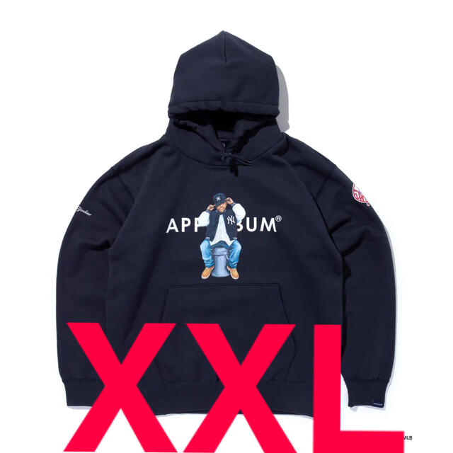 メンズMLB × APPLEBUM NY Yankees boy sweatparka