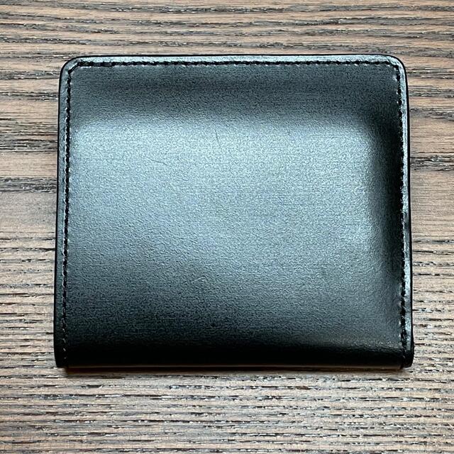 SLOW ブライドルレザー 財布 ブラック bridle mini wallet 2