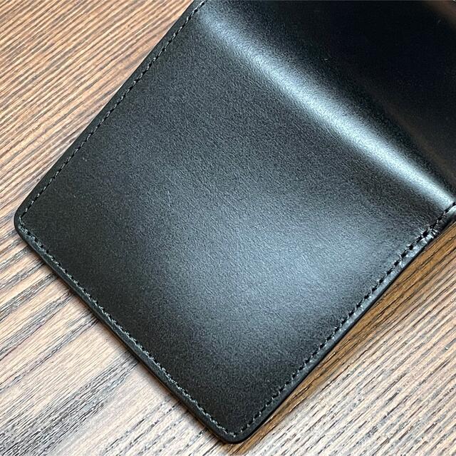 SLOW ブライドルレザー 財布 ブラック bridle mini wallet 3