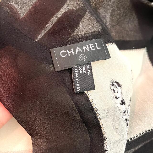 CHANEL(シャネル)のCHANEL シャネル  ストール　大判　ビジュー　スパンコール レディースのファッション小物(ストール/パシュミナ)の商品写真