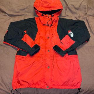 ザノースフェイス(THE NORTH FACE)の90s ノースフェイス ナイロン マウンテン ジャケットレディース  L レッド(ナイロンジャケット)