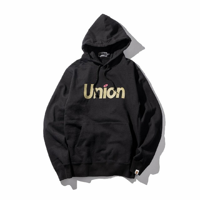 Lサイズ UNION X BAPE PULLOVER HOODIE