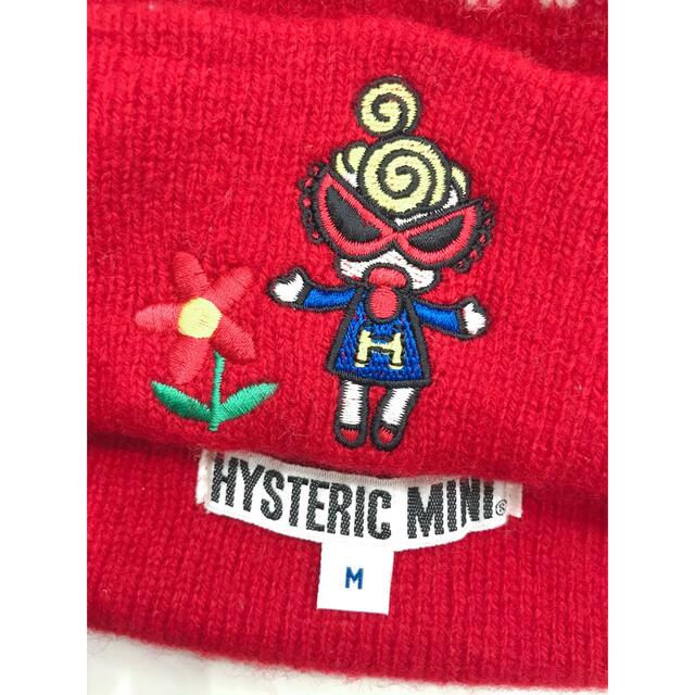 HYSTERIC MINI(ヒステリックミニ)のヒスミニ ニット帽 キッズ/ベビー/マタニティのこども用ファッション小物(帽子)の商品写真