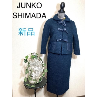 販売情報 ジュンコ　シマダのジャケットです。サイズ38 新品タグ付き　入学式などにも ノーカラージャケット