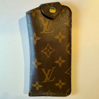 ルイヴィトン(LOUIS VUITTON)の希少正規 ルイ ヴィトン モノグラム メガネケース サングラス ポーチ 小物入れ(サングラス/メガネ)