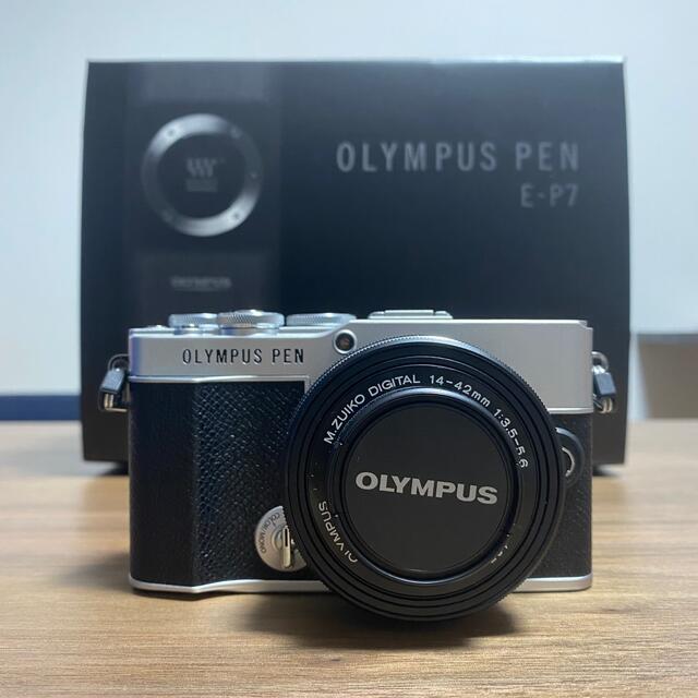 OLYMPUS - 【週末セール】OLYMPUS PEN E-P7(ケース付き)の通販 by