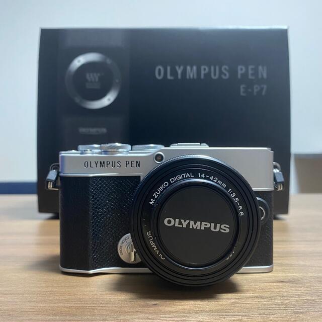 OLYMPUS   週末セールOLYMPUS PEN E P7ケース付きの通販 by