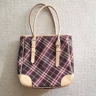 バーバリーブルーレーベル(BURBERRY BLUE LABEL)のBURBERRY　バーバリー　トートバッグ　トート　ブルーレベル　チェック(トートバッグ)