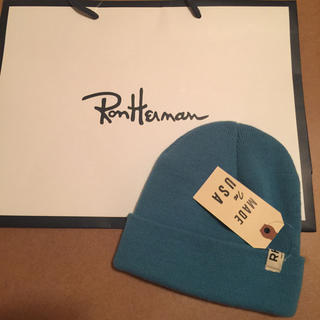 ロンハーマン(Ron Herman)の新品タグ付きロンハーマンRHCニット帽(ニット帽/ビーニー)
