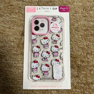 スキニーディップ(SKINNYDIP)のSKINNY DIP×HELLO KITTY(iPhone13Pro対応)新品(iPhoneケース)