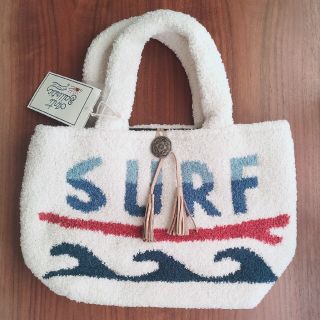 【Macky様専用】ふわもこ　トートバッグ　SURF(トートバッグ)