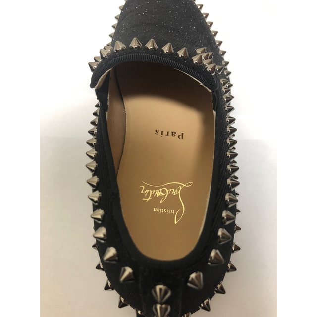 【Louboutin】クリスチャン ルブタン　Pik Boatキラキラスニーカー