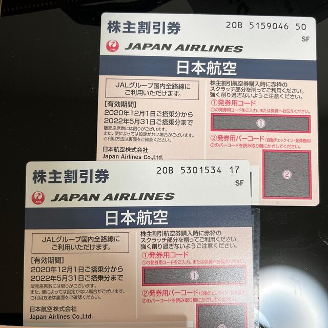 JAL 日本航空 株主優待券2枚 - arkiva.gov.al