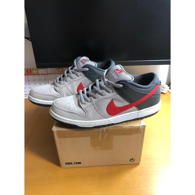 NIKE SB DUNK LOW ダンク medium grey 27cm