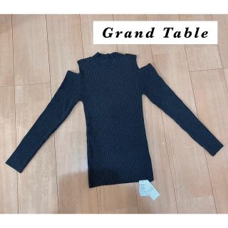 スコットクラブ(SCOT CLUB)の【 grandtable 】肩出し ニット オフショル セーター M 9(ニット/セーター)