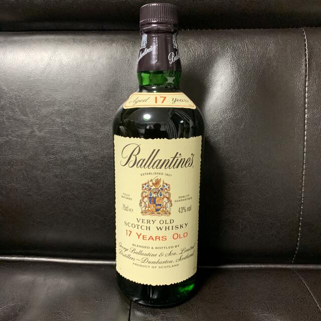 未開封☆Ballantine's【バランタイン】 17年 ベリーオールド 赤青旗 ...