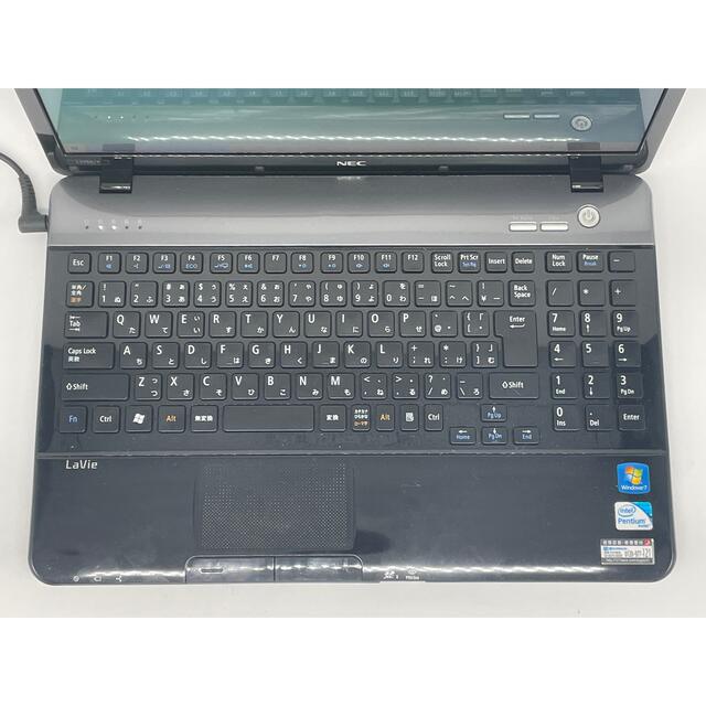 NEC(エヌイーシー)のWindows10 NEC ブラックノートパソコン オフィス スマホ/家電/カメラのPC/タブレット(ノートPC)の商品写真