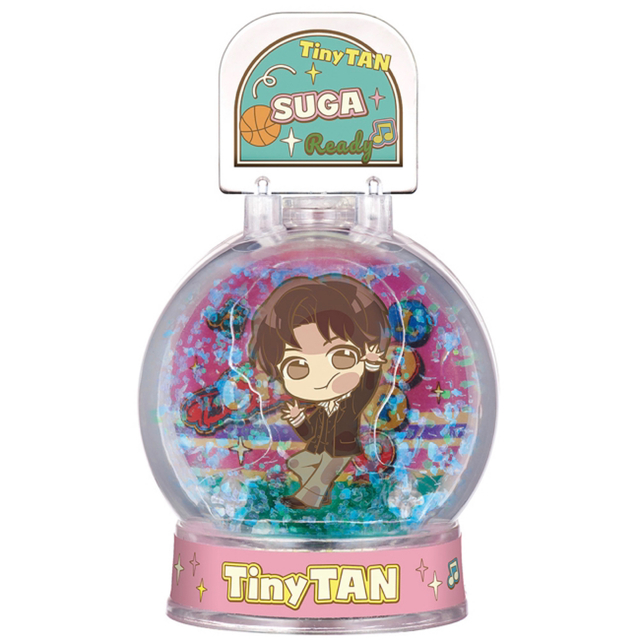 防弾少年団(BTS)(ボウダンショウネンダン)のBTS 一番くじ　TinyTAN.  SUGA 3点セット＋　ウォータードーム エンタメ/ホビーのタレントグッズ(アイドルグッズ)の商品写真