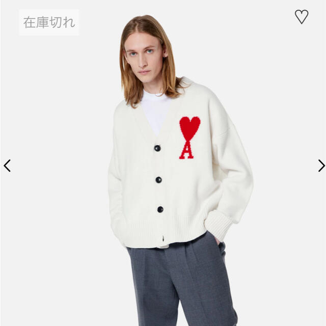 ACNE(アクネ)の完売品！amiparis カーディガン ニット 2021 レディースのトップス(カーディガン)の商品写真