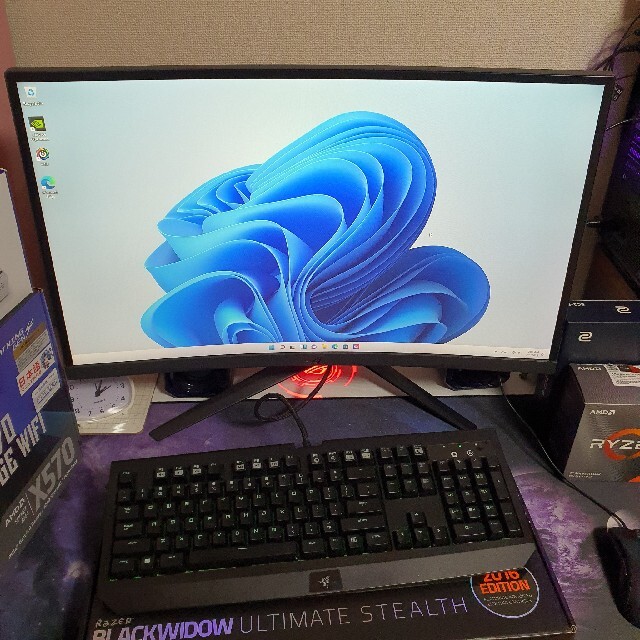 自作ゲーミングPC モニター フルセット おまけ付き。 - www ...