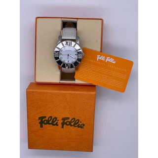 フォリフォリ(Folli Follie)のfollie follie 腕時計クォーツ、ステンレススティール、中古(腕時計)