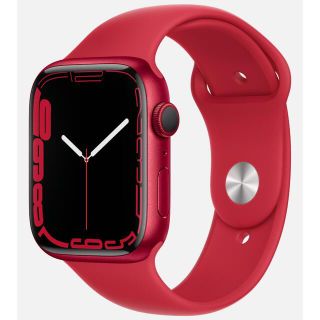 アップルウォッチ(Apple Watch)のApple Watch Series 7 (GPSモデル)-45mm RED新品(腕時計(デジタル))