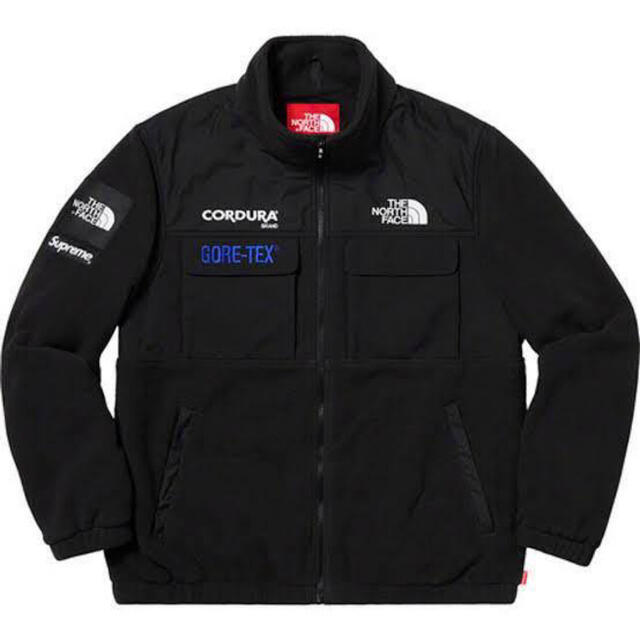 Supreme The North Face Fleece Jacket 黒　L